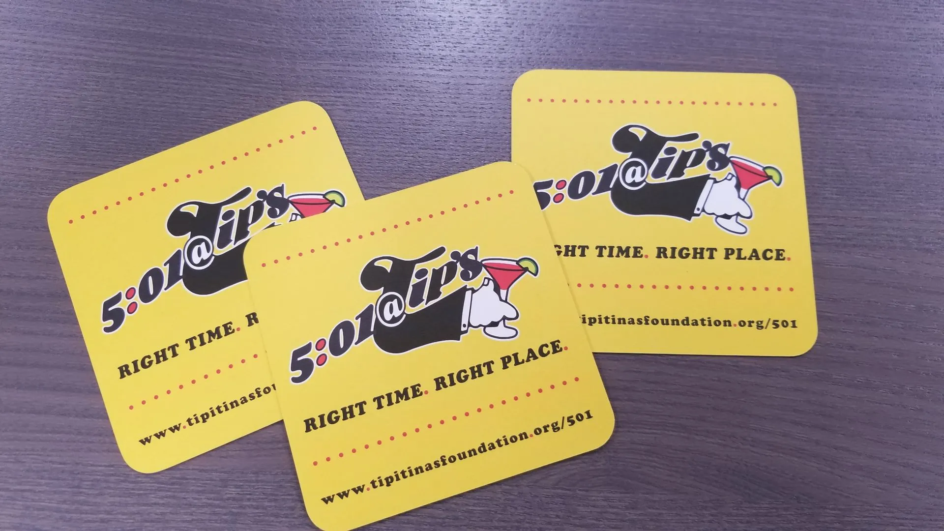 Printed marketing materials including brochures and flyers